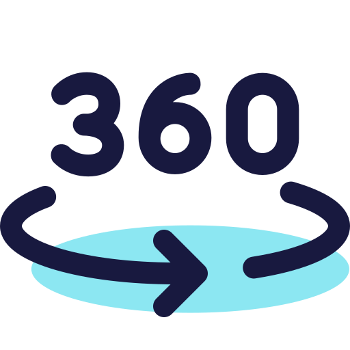 360 degree icon