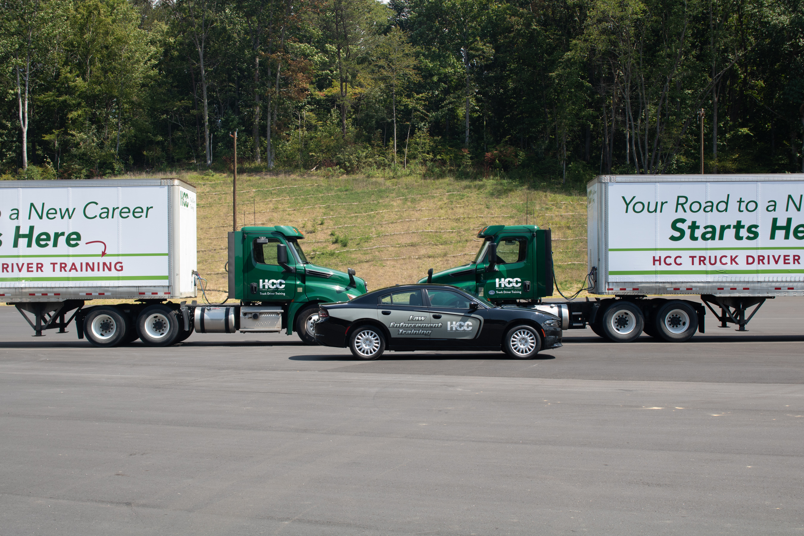 cdl trucks and BLET car