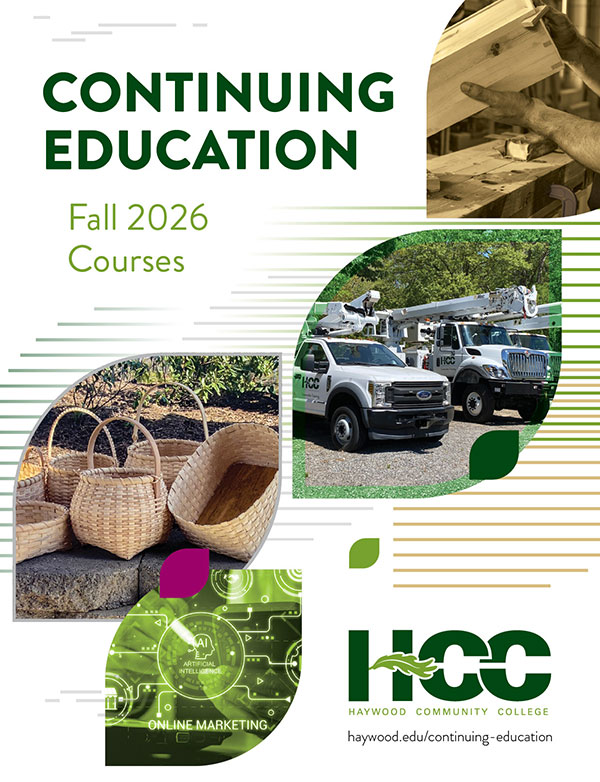 The cover of the Fall 2026 Continuing Education tabloid
