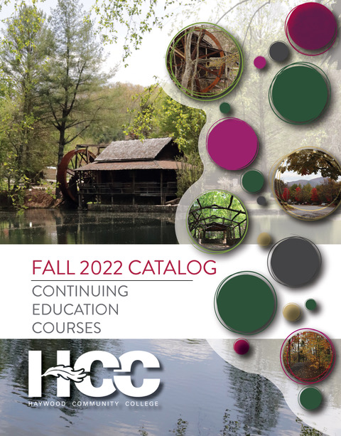 Cover for Fall 2022 continuing education catalog
