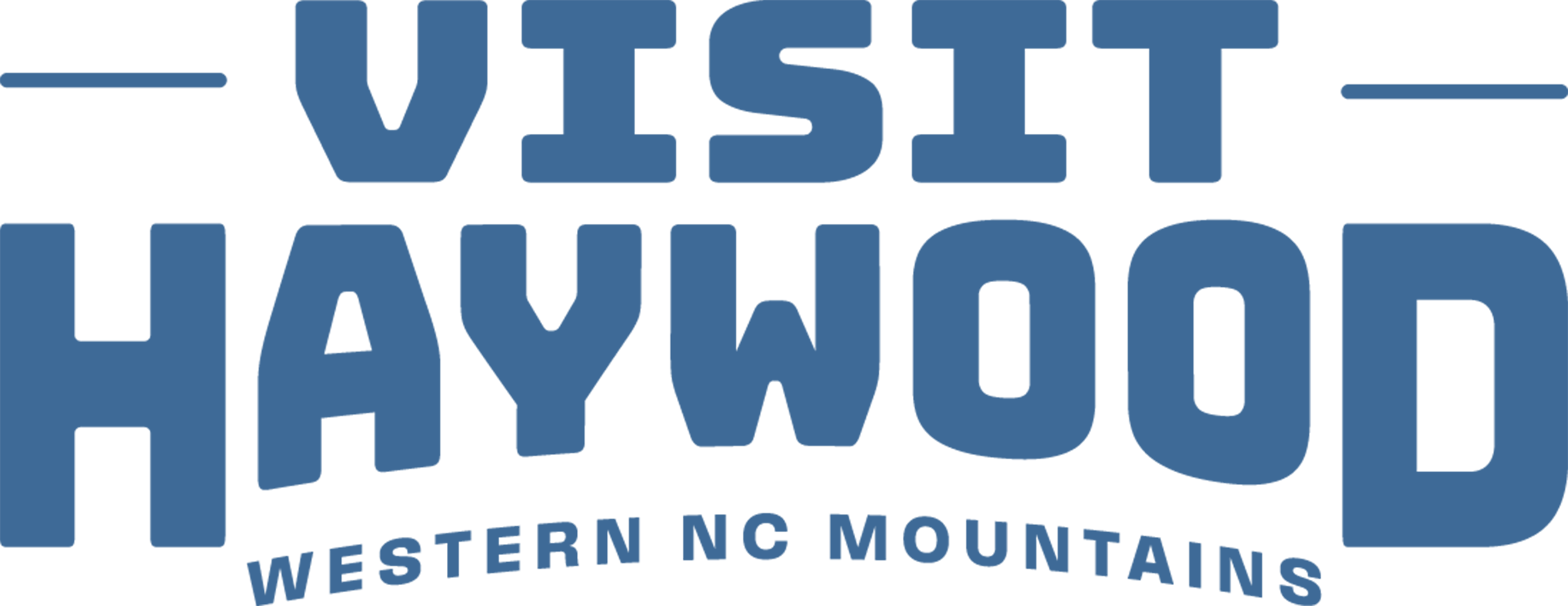 VisitNCSmokies.com logo black